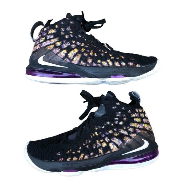 Rare 2019 Nike Lebron 17 Lakers Size 7 - Picture 1 of 15